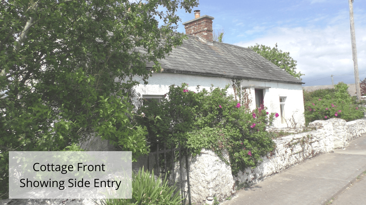 Cottage Front Side Entry